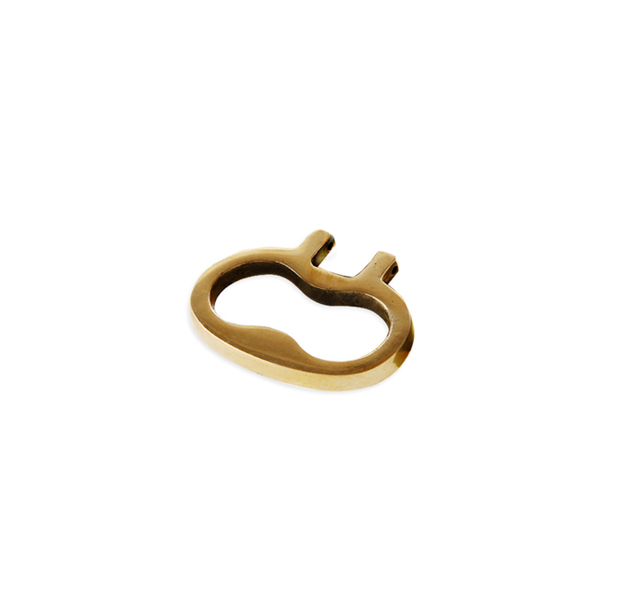 Argolla de bronce platil 940